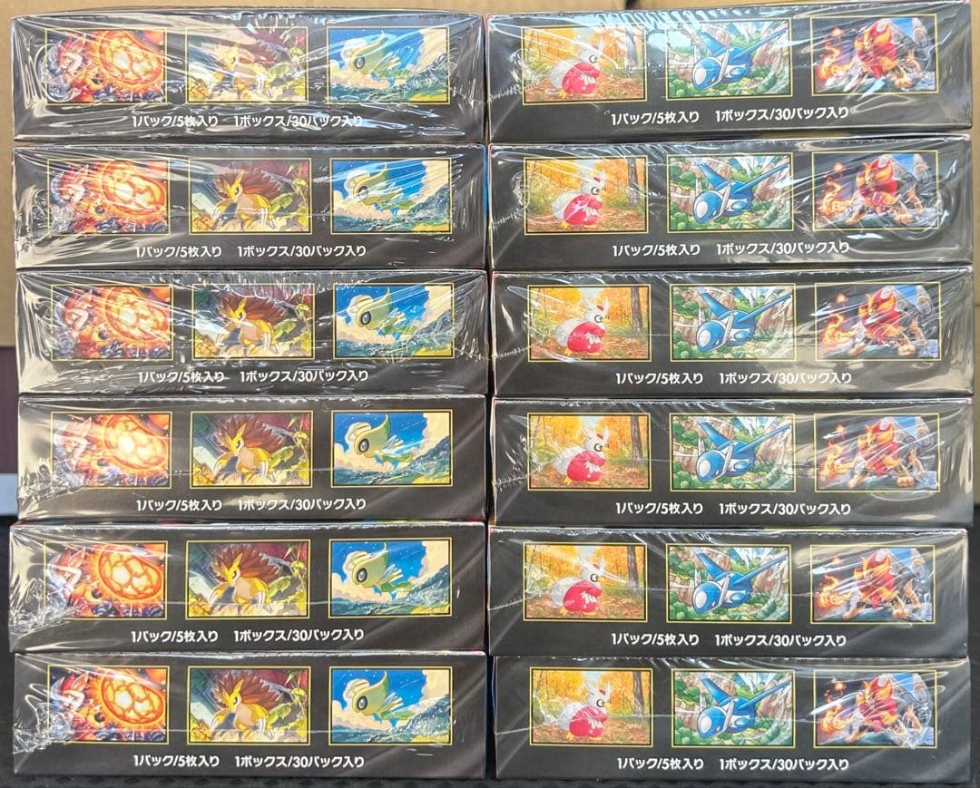 ポケモンカード メガブレイブ メガシンフォニア12BOX シュリンク付き