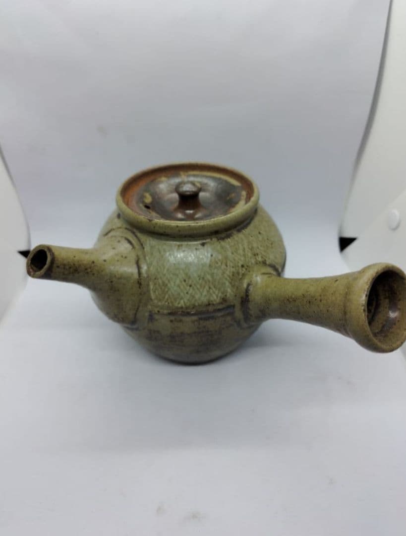 人間国宝島岡達三の象嵌縄文煎茶器、特別価格で！