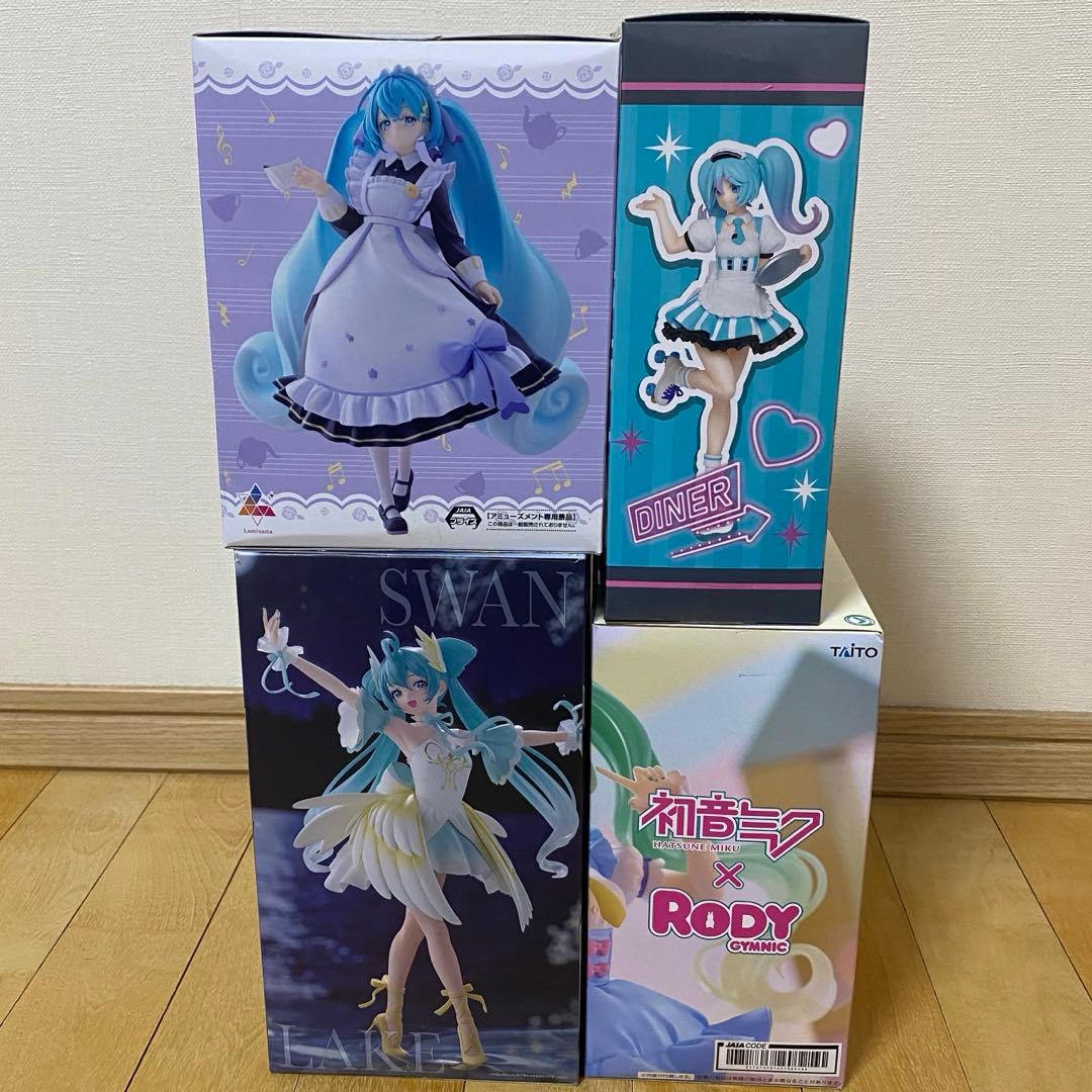 【未開封】タイクレ限定含む 初音ミク フィギュア 8体セットまとめ売り