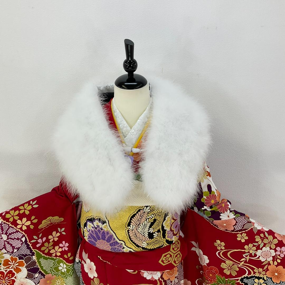 マフィン　【新品オーダーメイド　正絹お振袖他　ショール　保存袋】