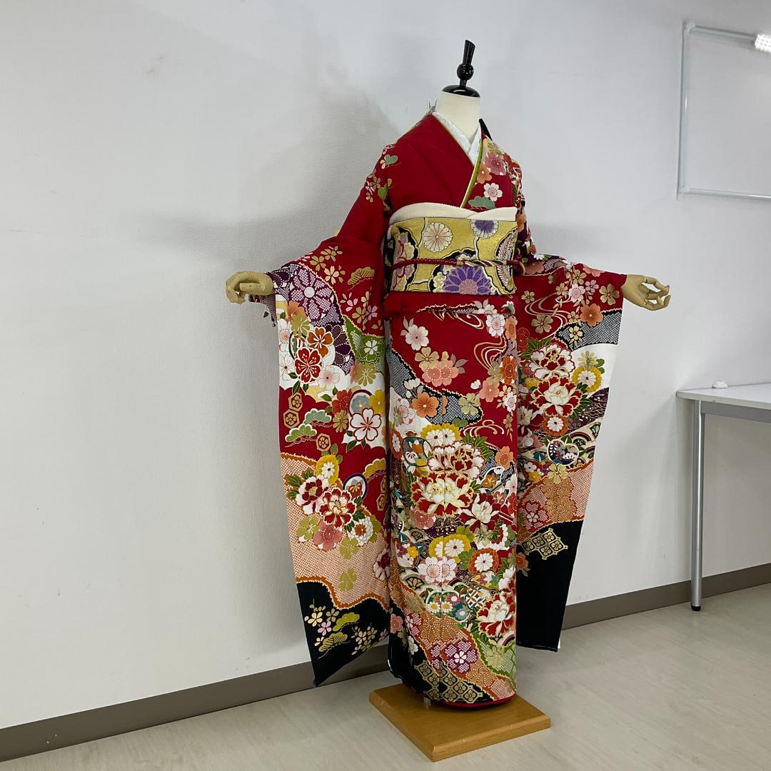 マフィン　【新品オーダーメイド　正絹お振袖他　ショール　保存袋】