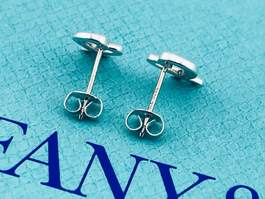 c983 美品　ティファニー　ラビングハート　ピアス　パロマピカソ　925