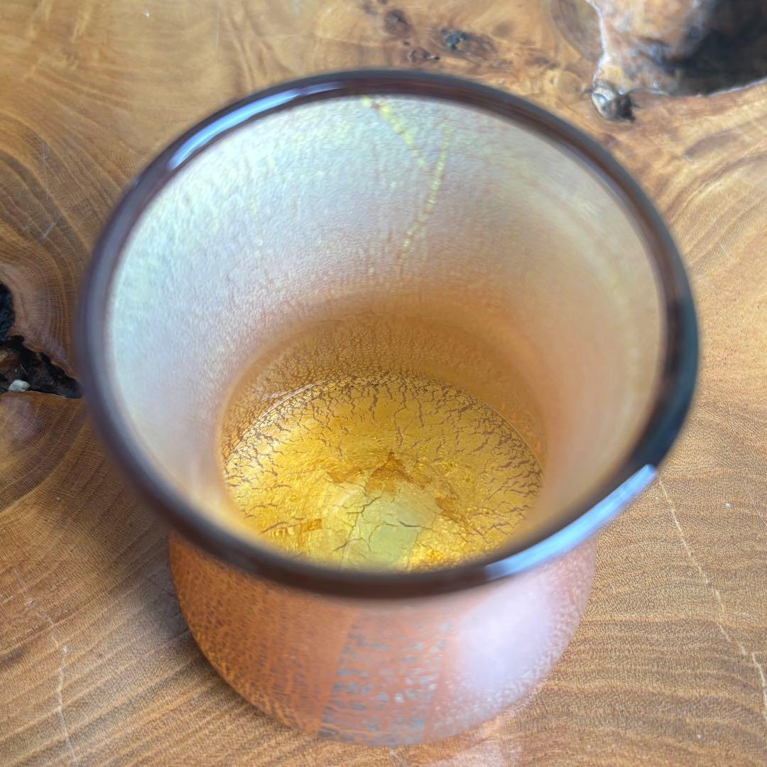 硝子薄器 ガラス 茶入 棗 茶道具 金蒔絵