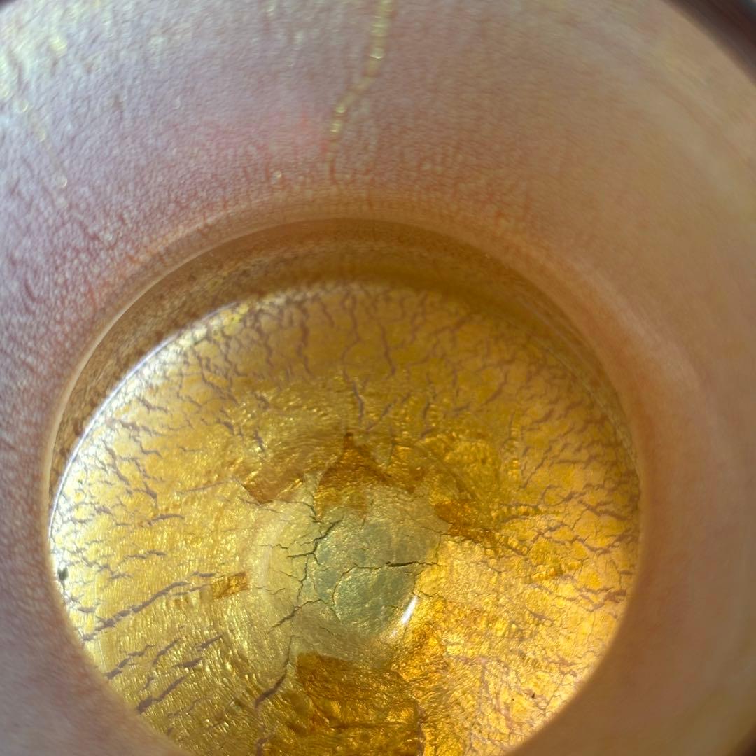 硝子薄器 ガラス 茶入 棗 茶道具 金蒔絵