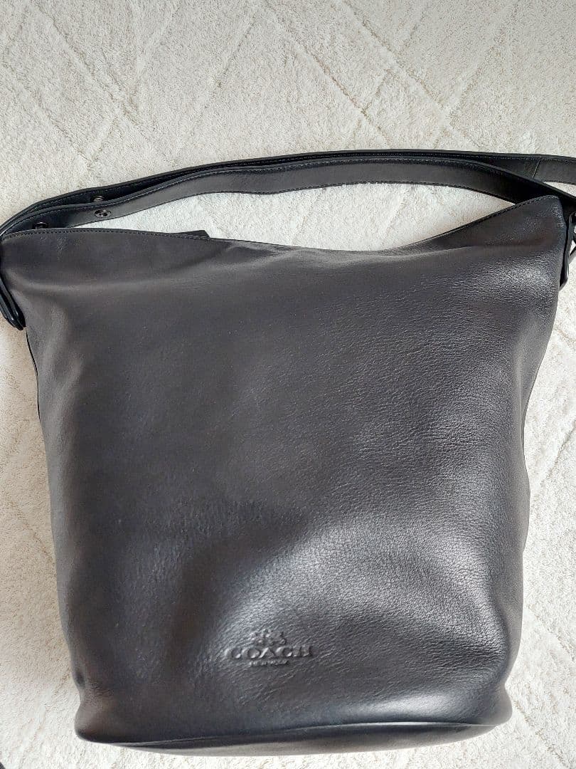 ✨美品✨コーチCOACH ブラックバケツ型 ショルダーバッグ