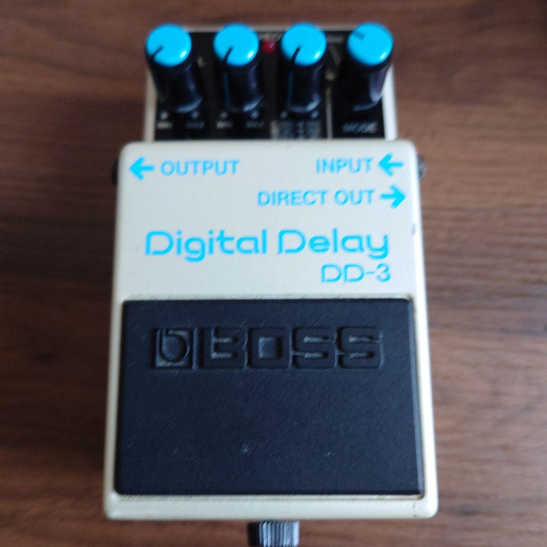 BOSS デジタルディレイ DD-3　日本製？　ギターエフェクター