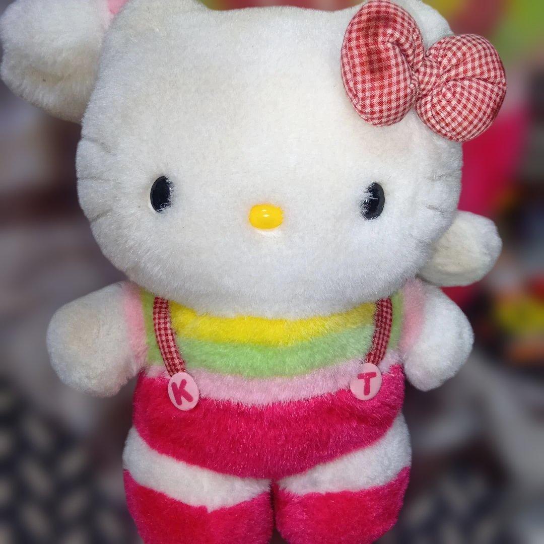 ハローキティ2001年自立型 ぬいぐるみ 大中小3体セット激レア