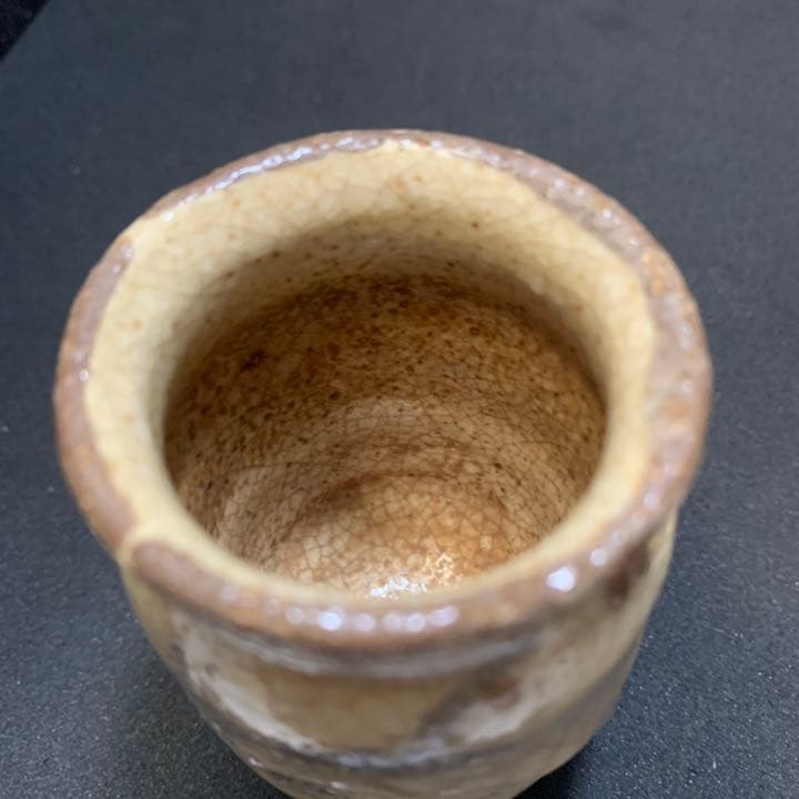 桃山時代〜江戸初期　時代品　古志野　湯呑　湯飲　ぐい呑