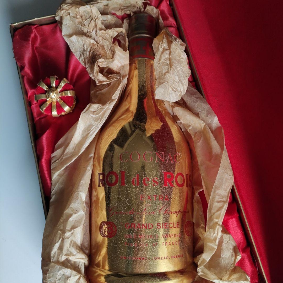 未開栓ロア・デ・ロア エクストラ グラン・シエクル ゴールドボトル コニャック