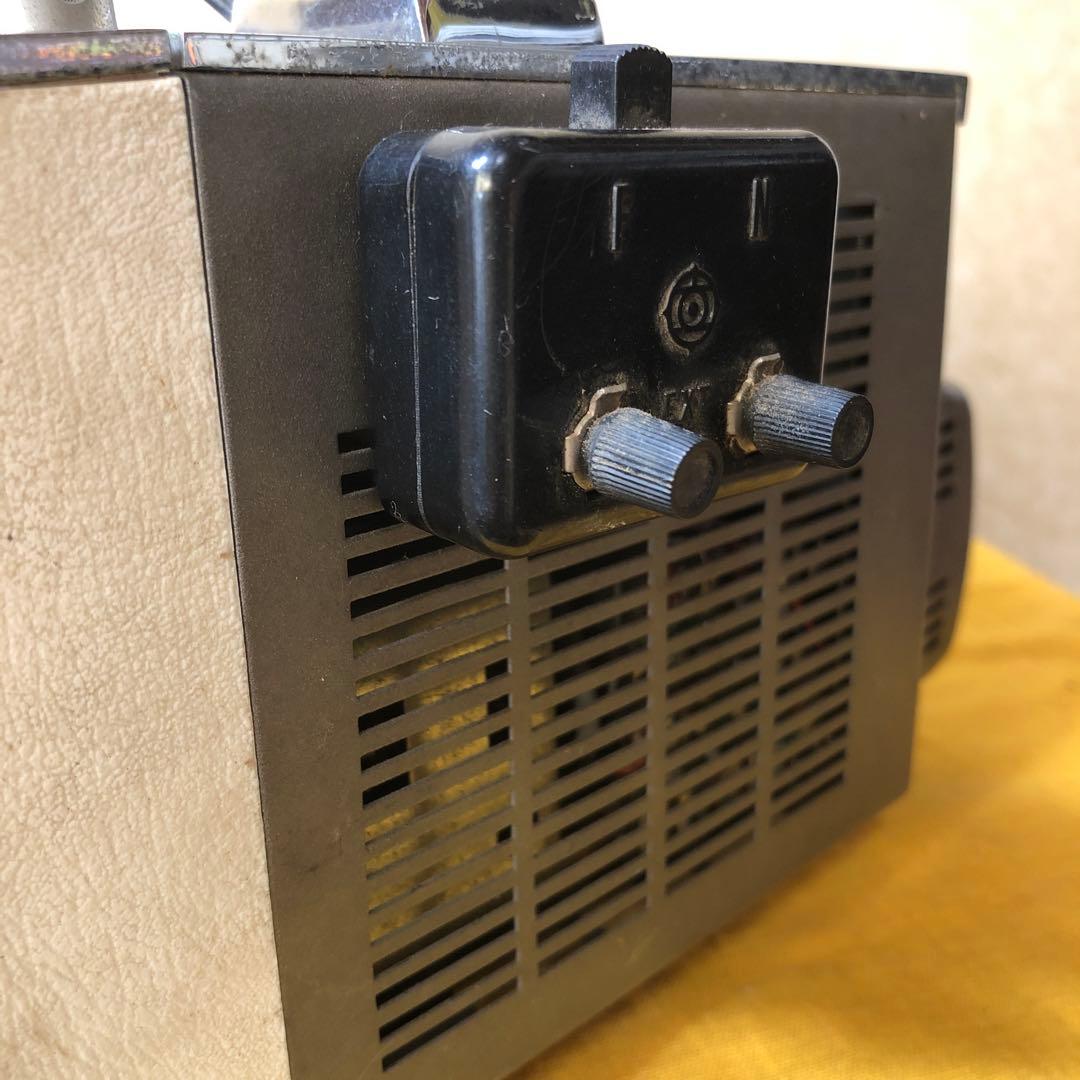 HITACHIポータブル白黒テレビ