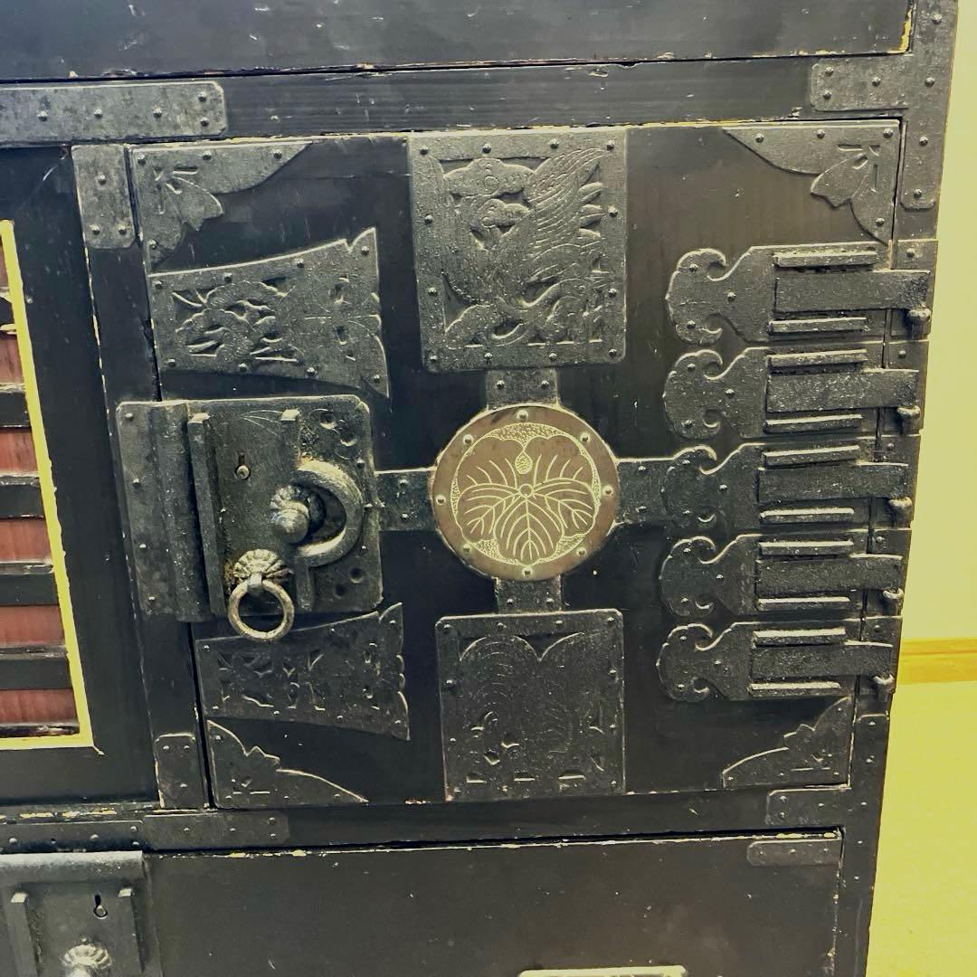 時代箪笥（約幅８８、高８３、奥４５㌢、重３２㌕／説明・写真見直し、写真２０追加）