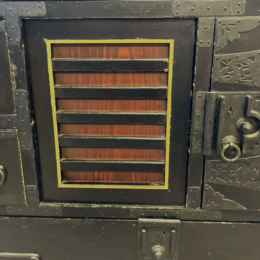 時代箪笥（約幅８８、高８３、奥４５㌢、重３２㌕／説明・写真見直し、写真２０追加）