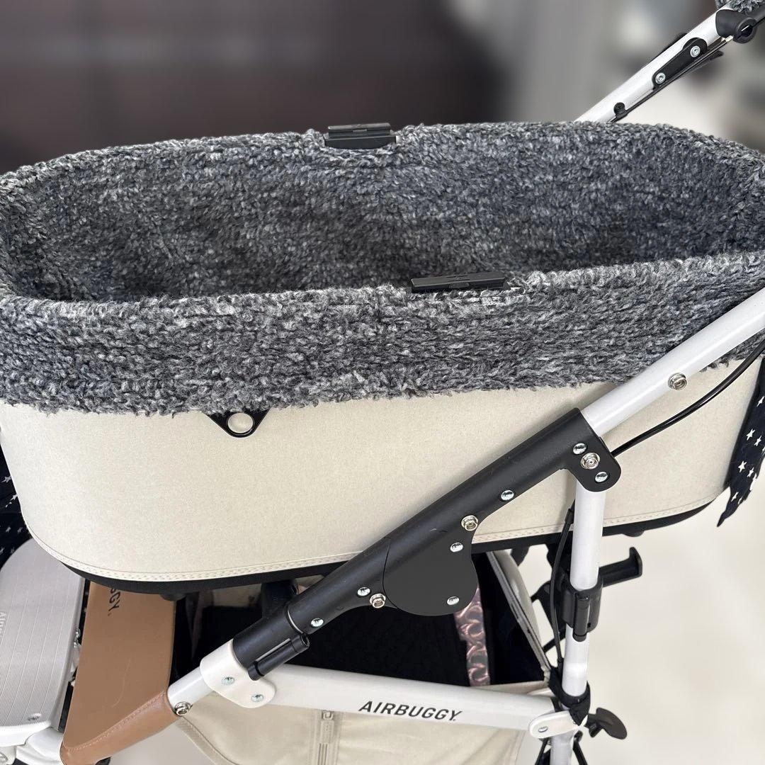 ハンドメイド製作エアバギートーム3 (コットカバーラージサイズ)ボアエコファー