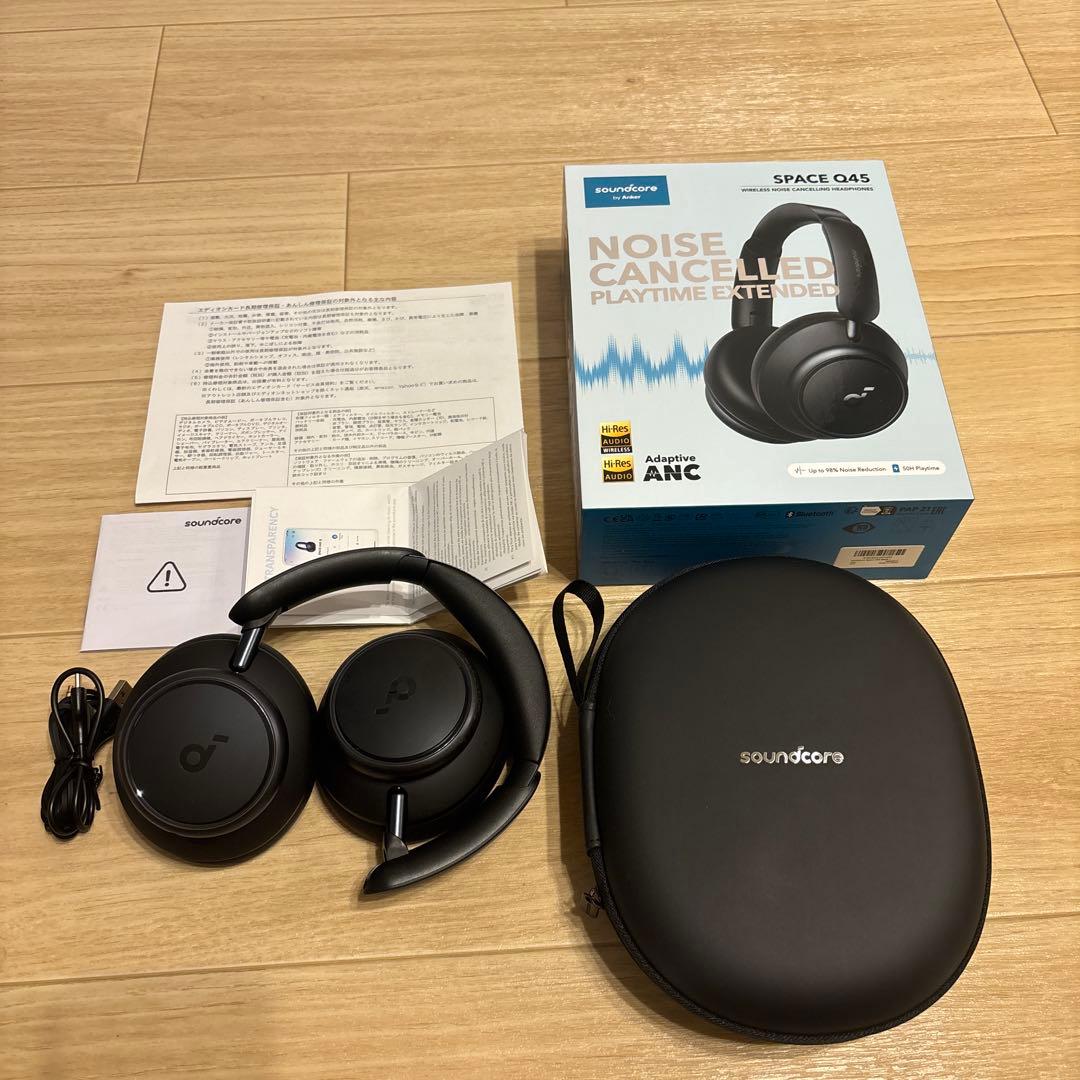 soundcore SPACE Q45 ワイヤレスヘッドフォン