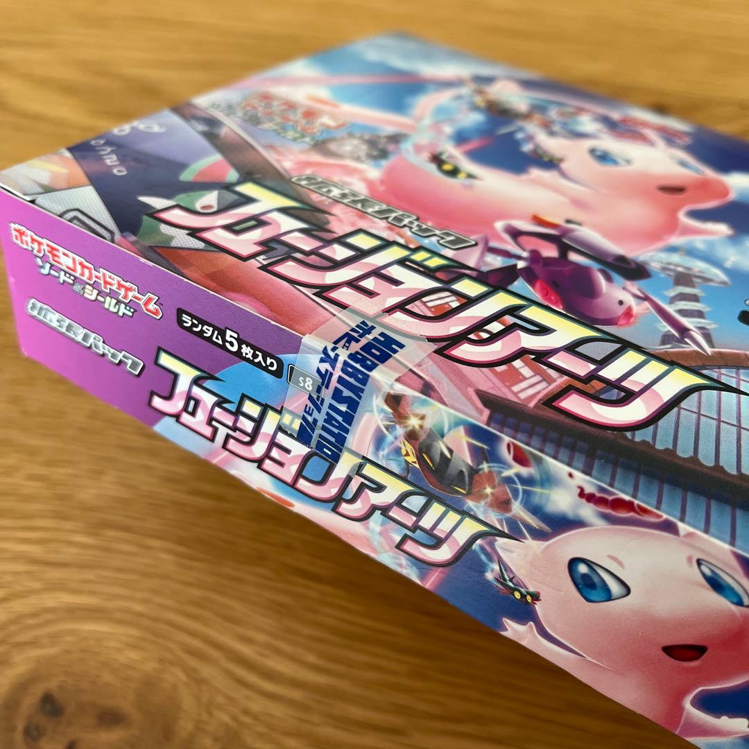 ポケモンカード フュージョンアーツ BOX シュリンク無し