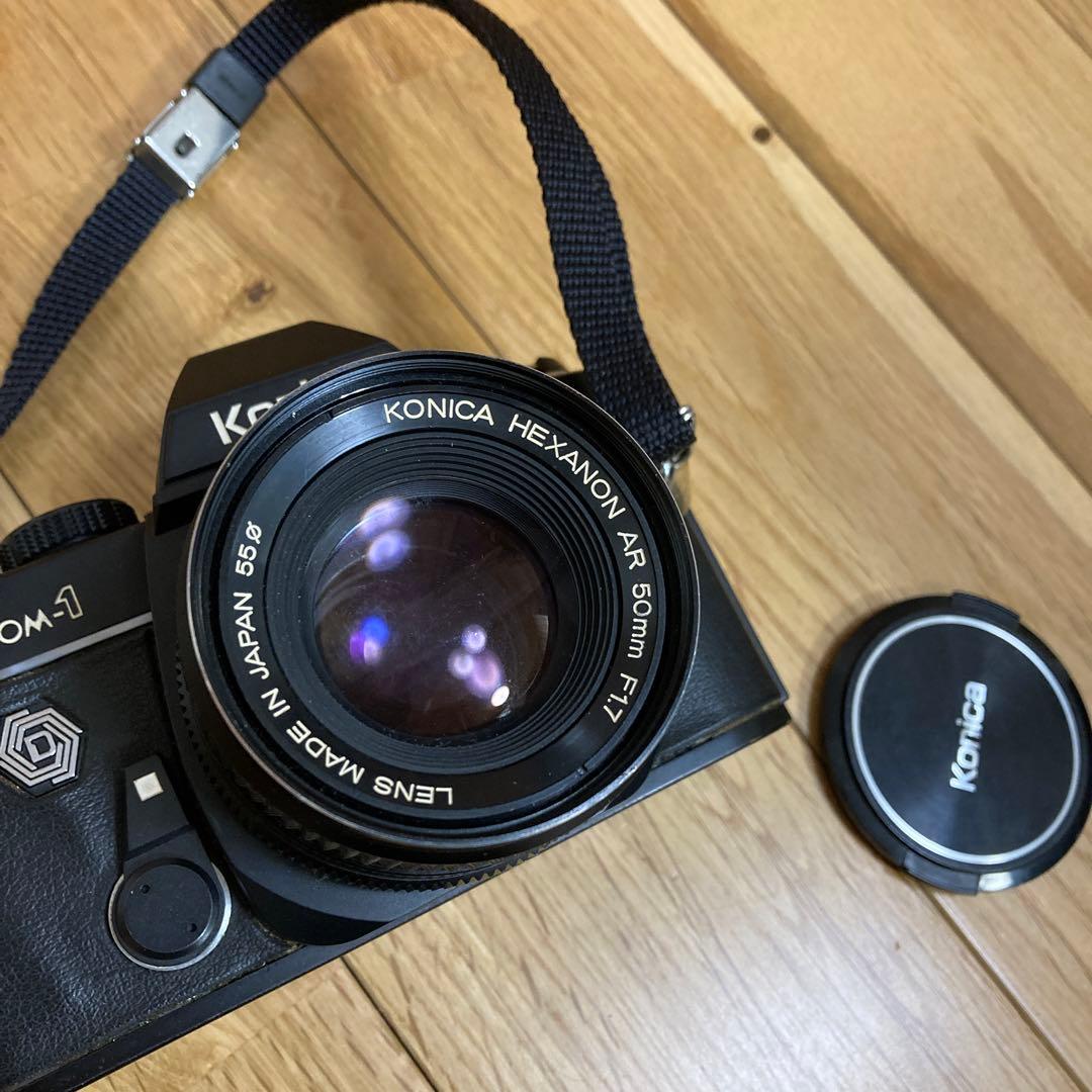 Konica望遠&フラッシュ付き一眼レフカメラ