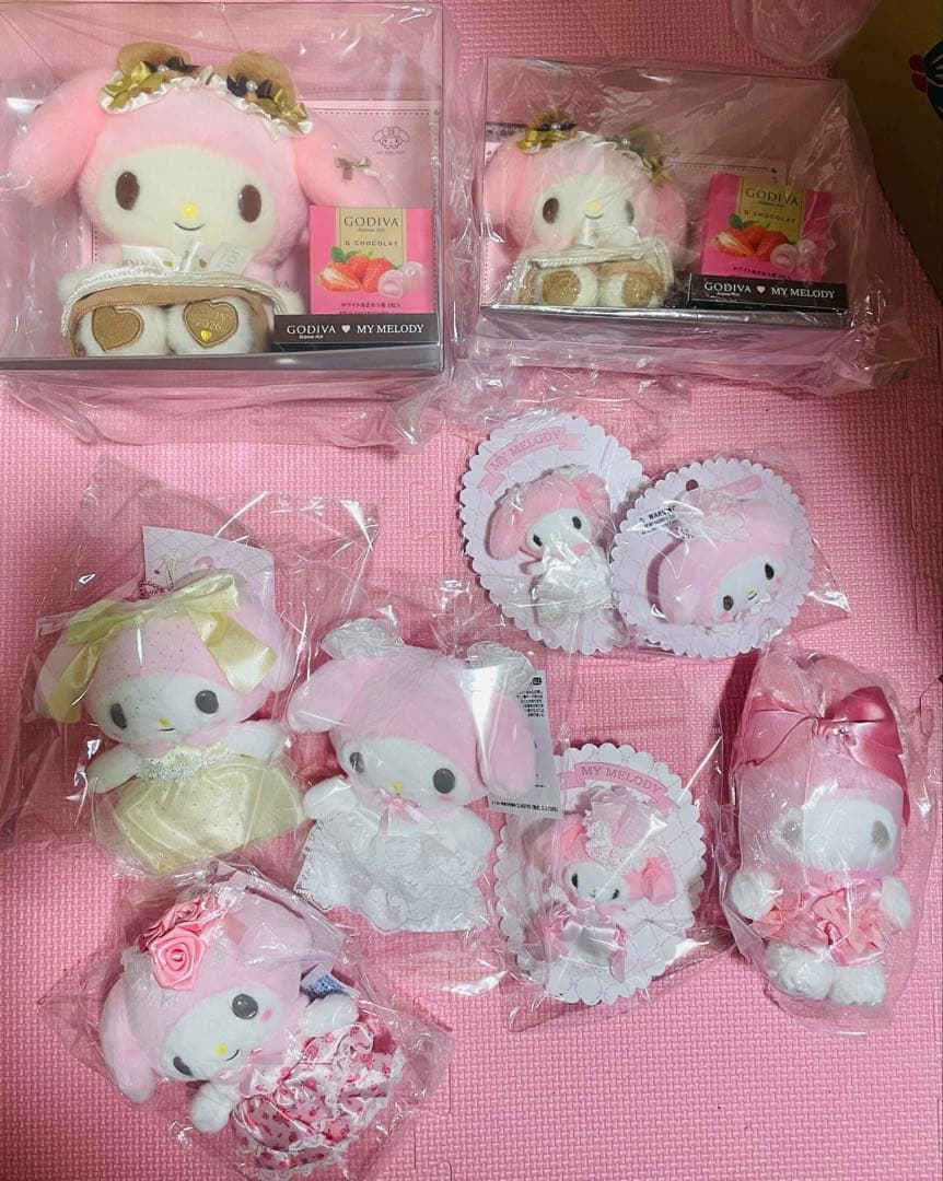 サンリオマイメロディぬいぐるみマスコットまとめ売り