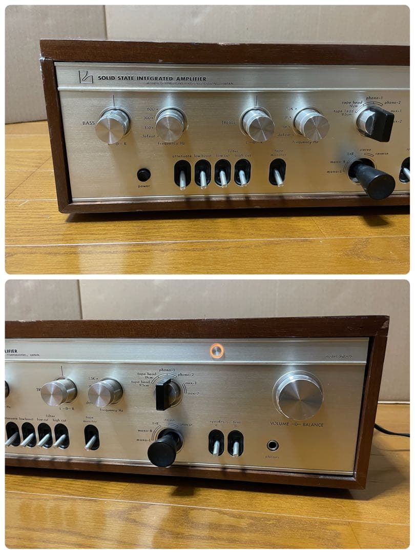 【ジャンク】 LUXMAN プリメインアンプ SQ505 送料無料 ラックスマン