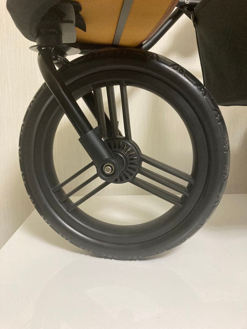 ひなた　ペットカート 3輪 分離型　多頭飼い　小型犬　中型犬　ベージュ