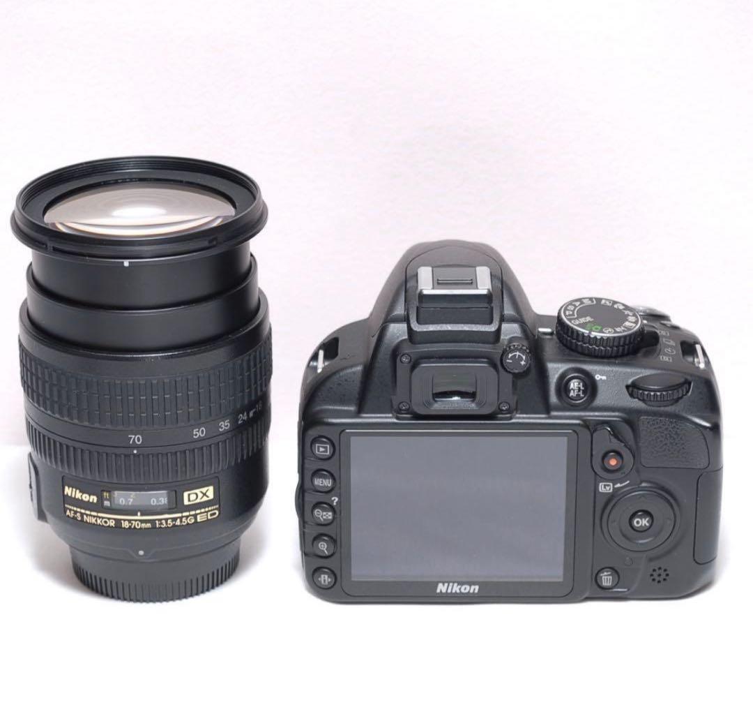 一眼レフデビューに✨Nikon D3100✨ニコン✨シングルレンズ✨少シャッター