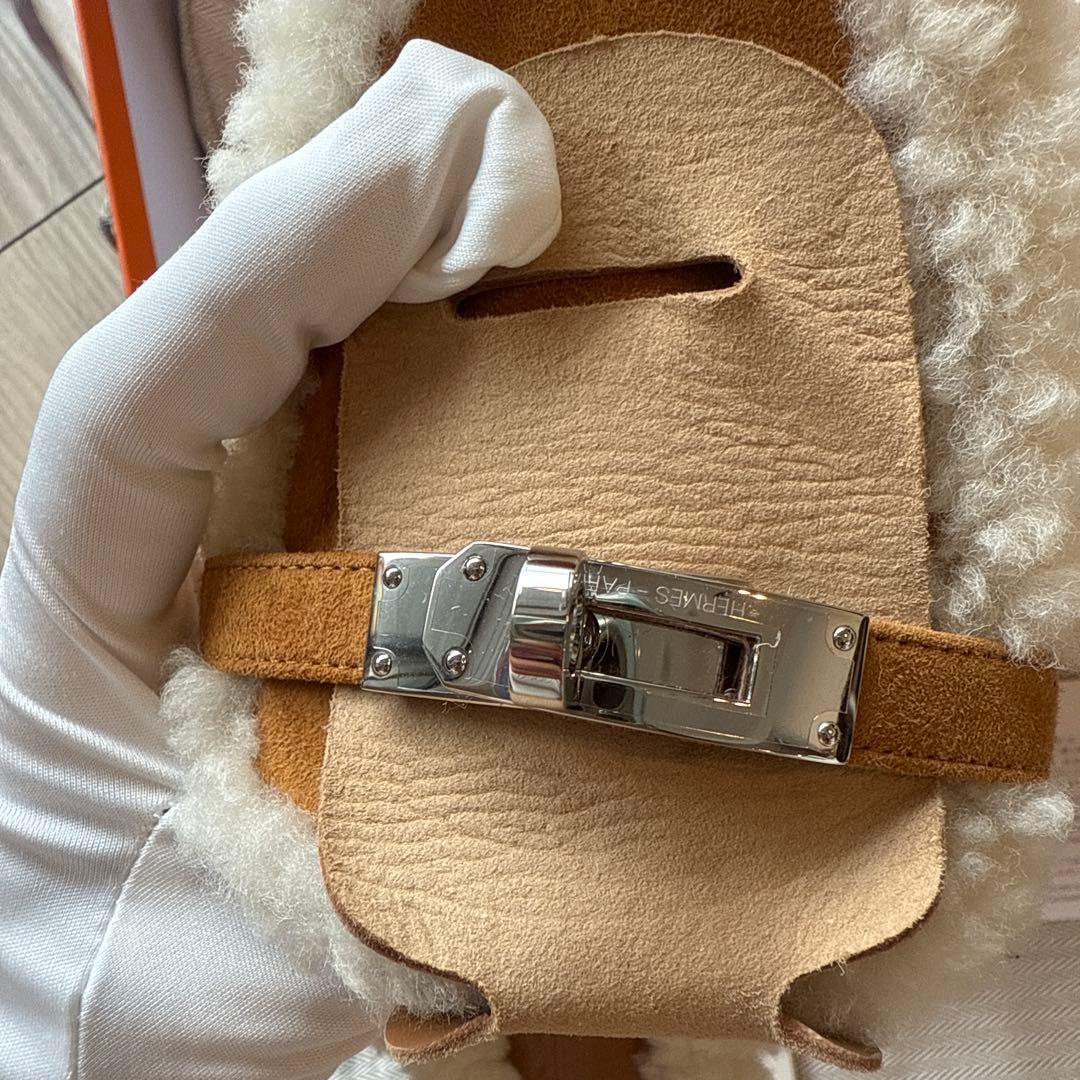 新品未使用HERMESオズミュール37ゴームートンファーキャメルケリーバーキン