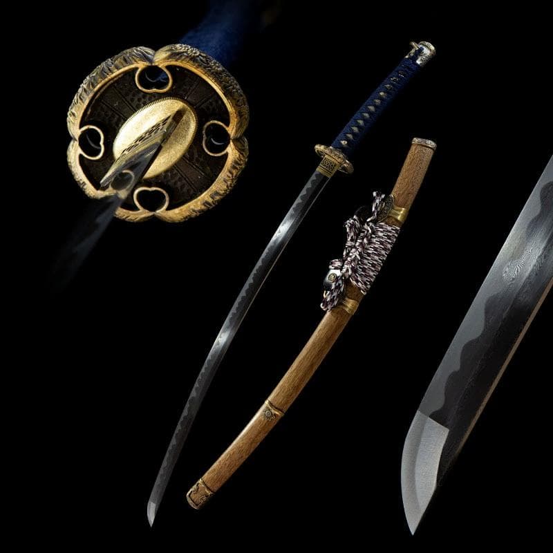 菊紋太刀 日本刀 模造刀 居合刀 武士道 武蔵 鑑賞用 手鍛造打