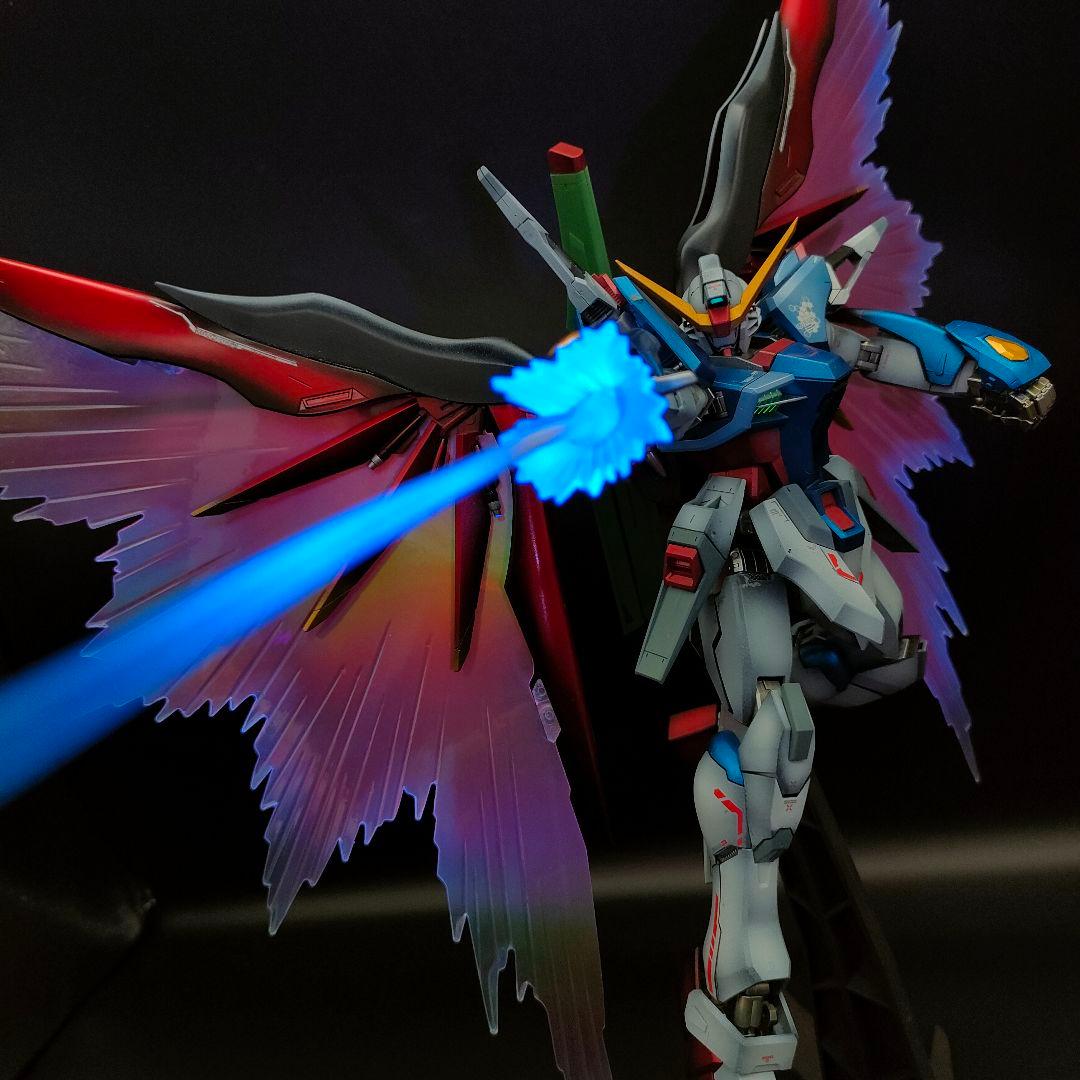 ガンダムSEED DESTINY　デスティニーガンダム　ガンプラMG 塗装完成品