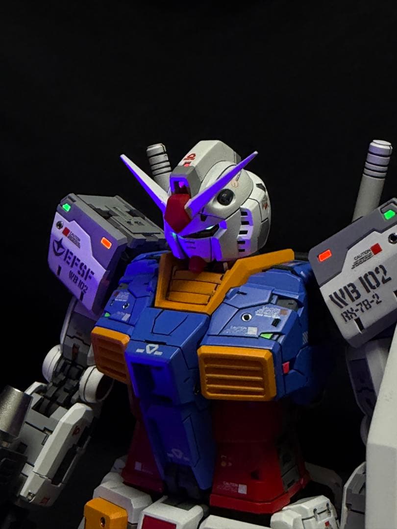 1/100 rx78-2ガンダム 改修塗装済完成品 fatcat ガンプラ完成品