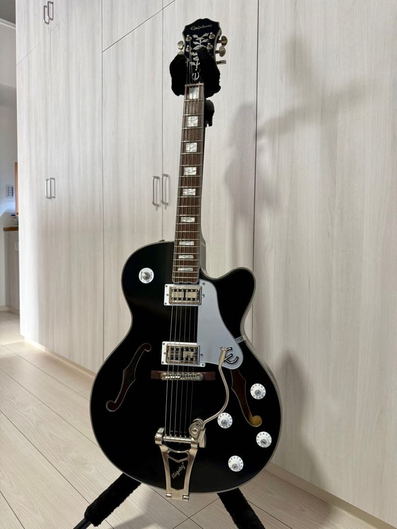 Epiphone Emperor Swingster Black 調整済美品