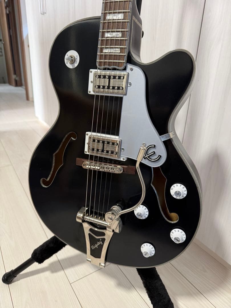 Epiphone Emperor Swingster Black 調整済美品