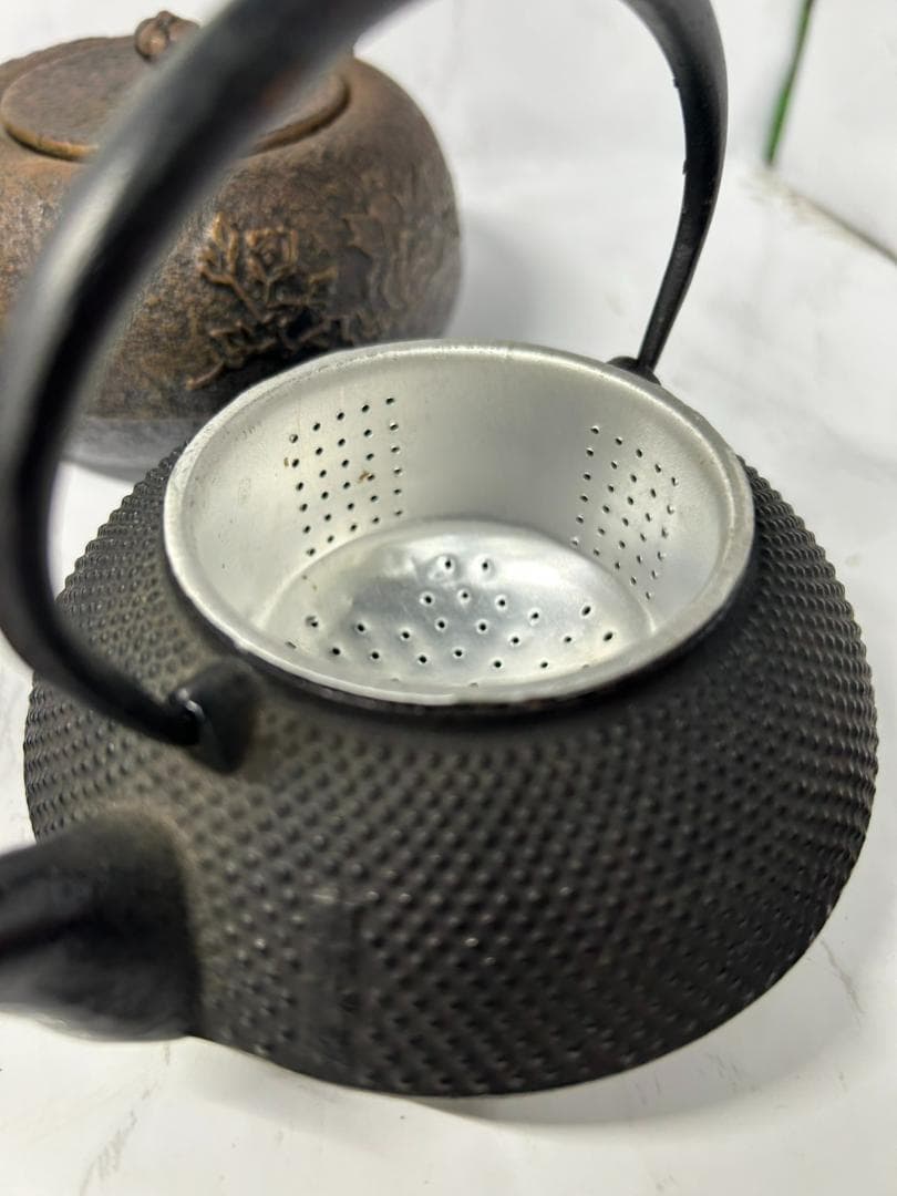 南部鉄器 鋳鉄製 鉄瓶 5個 セット まとめ売り 作者不明 茶道具 詳細不明