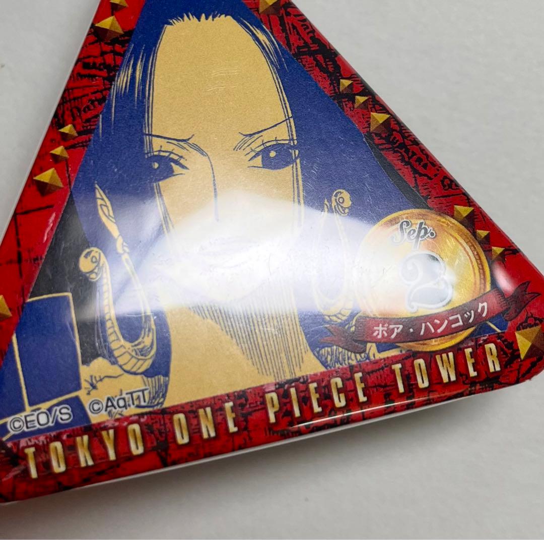 ONE PIECE ワンピースタワー トンガリバースデー 缶バッジ ハンコック