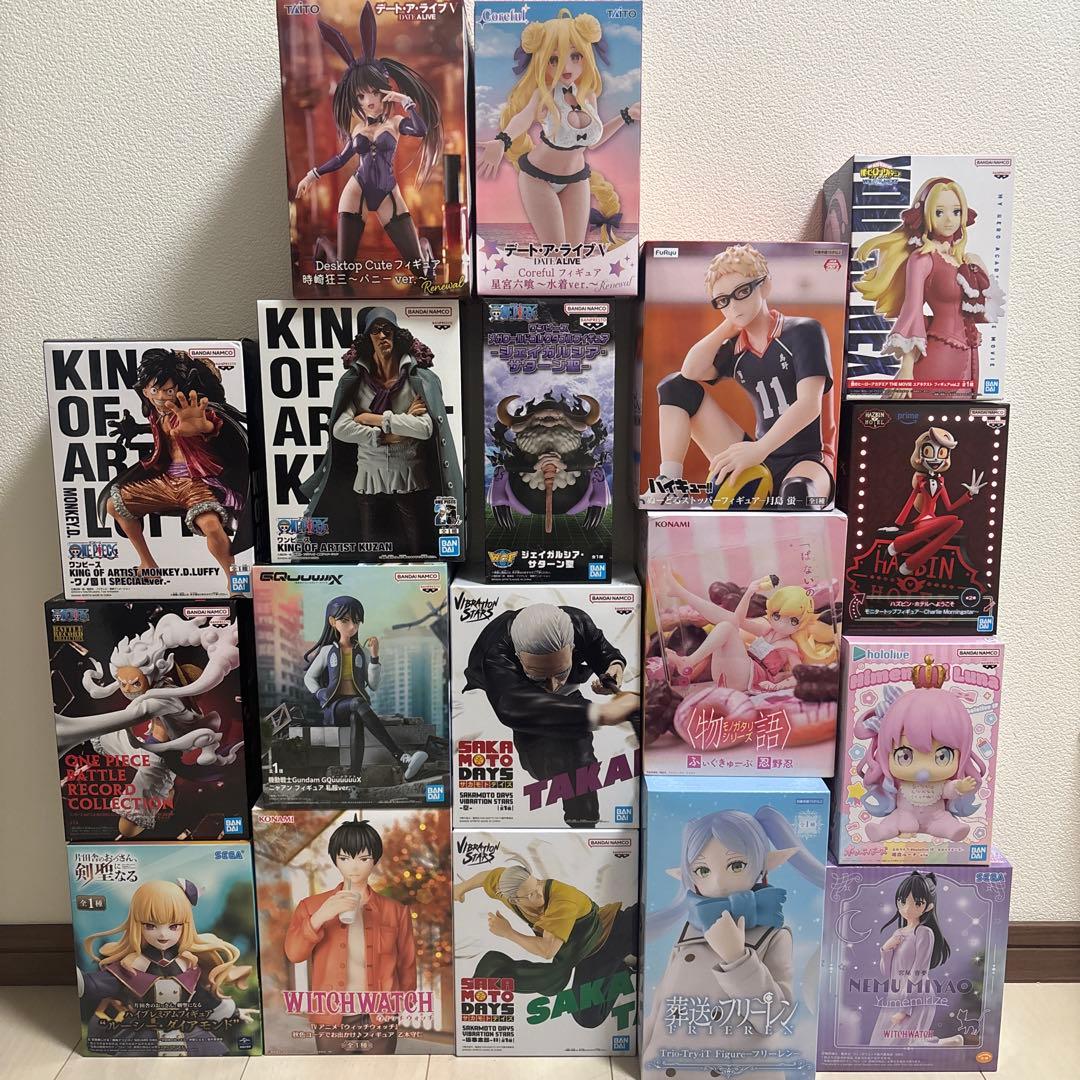 新品未開封　18体　プライズフィギュア　まとめ売り