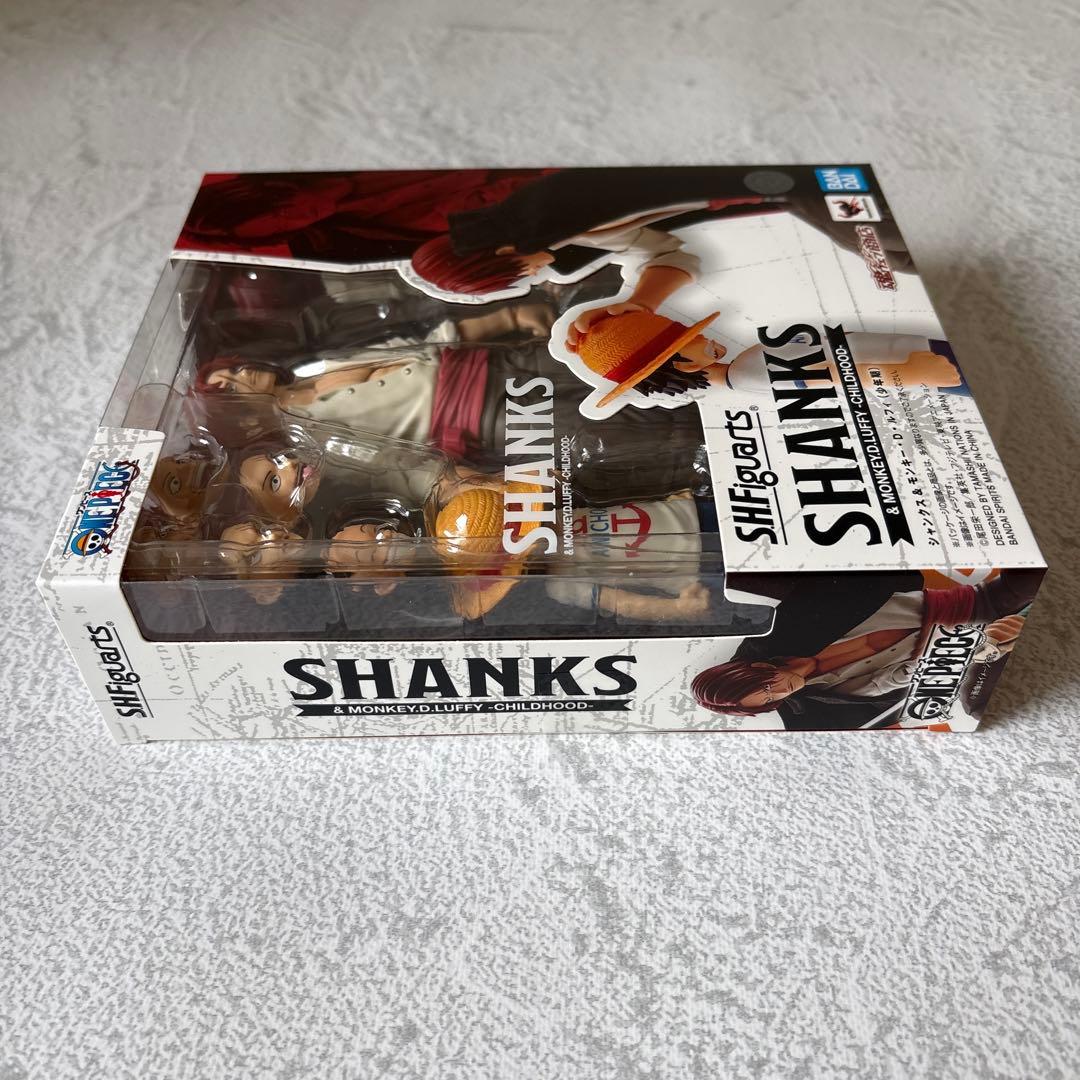 ワンピース フィギュア S.H.Figuarts シャンクス&ルフィ（少年期）