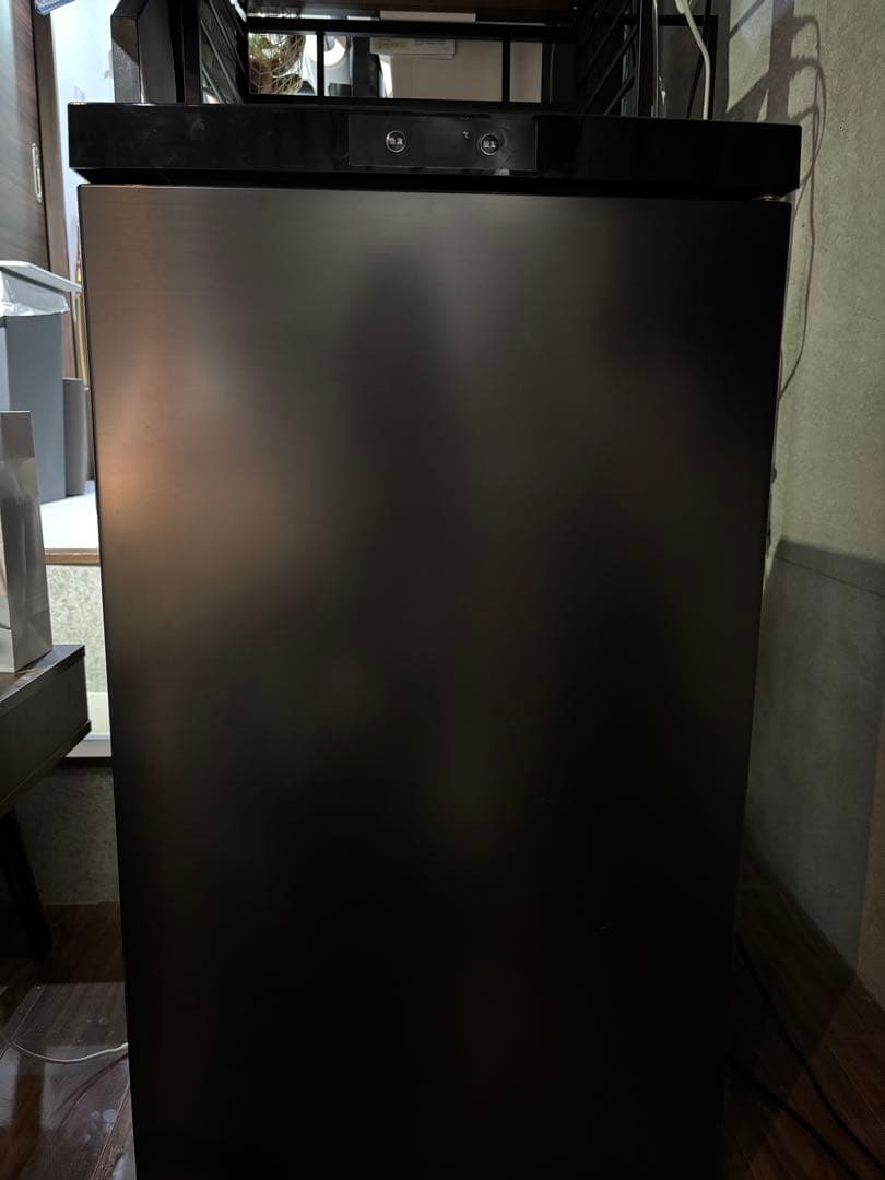 MAXZEN 64L ブラック冷凍庫