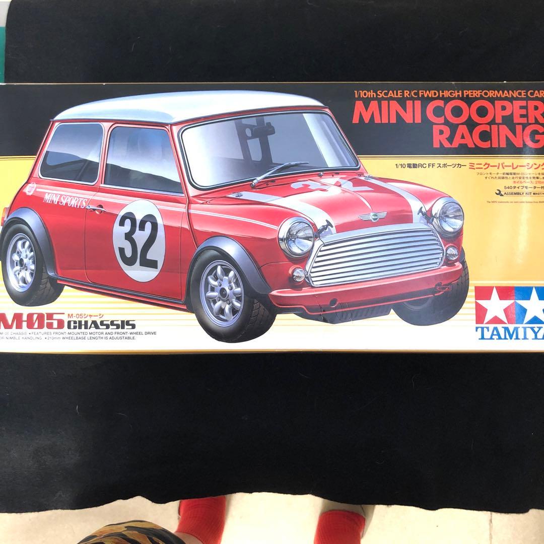 タミヤ1/10電動RCミニクーパーレーシングM-05シャーシー
