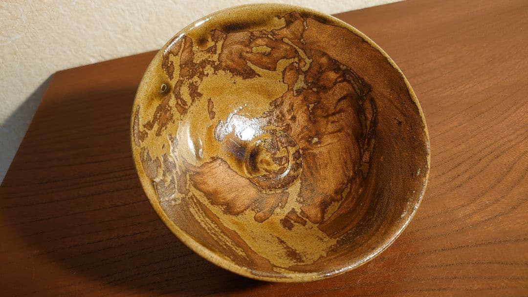 黄瀬戸　抹茶碗　茶道具　菓子鉢　蔵出し　アンティーク抹茶碗　１客