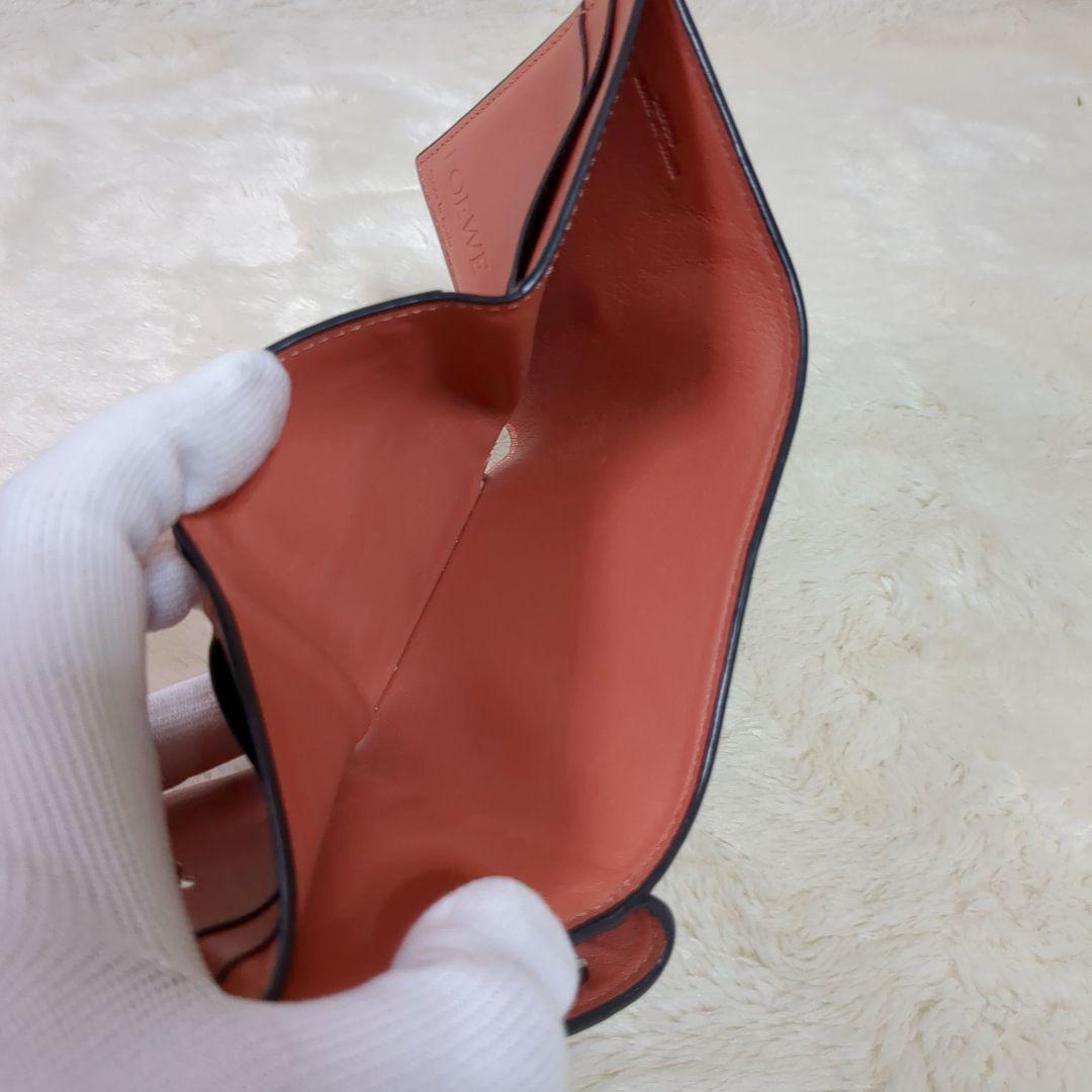 極美品︎✨ロエベ アナグラム トライフォールド 三つ折り財布