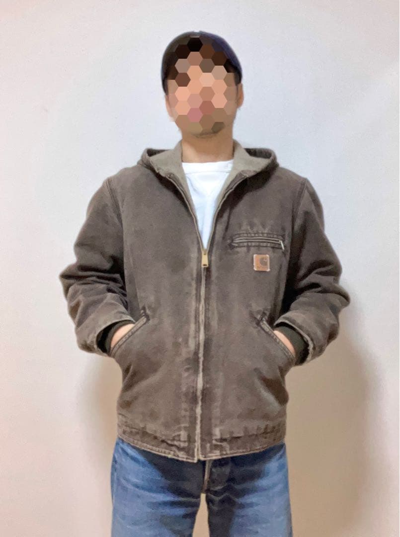 鬼フェード！Carhartt シエラジャケット J141 S レアカラーWAL！