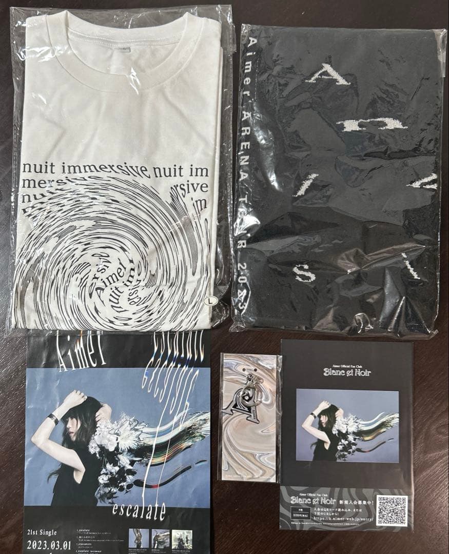 Aimer ライブ　グッズ -nuit immersive- Tシャツ　タオル