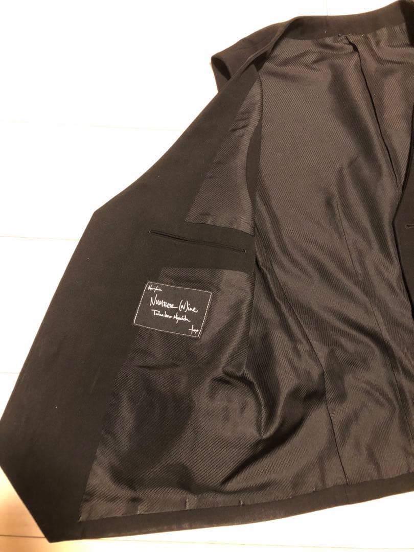 【希少】NUMBERNINEナンバーナイン★ベスト黒2（M）