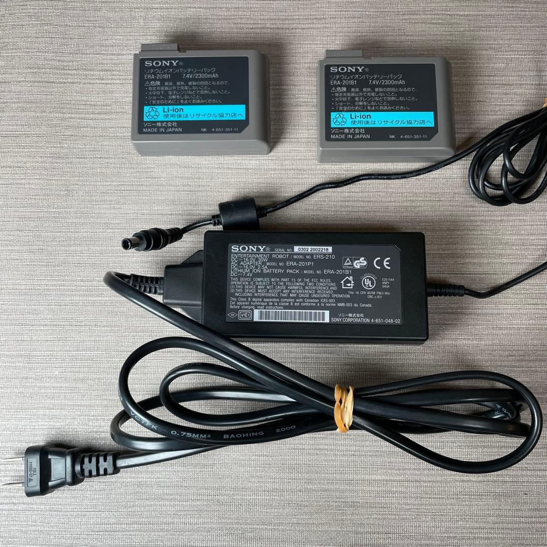 ソニーSONY エンターテイメントロボットアイボAIBO ERS-210ブラック