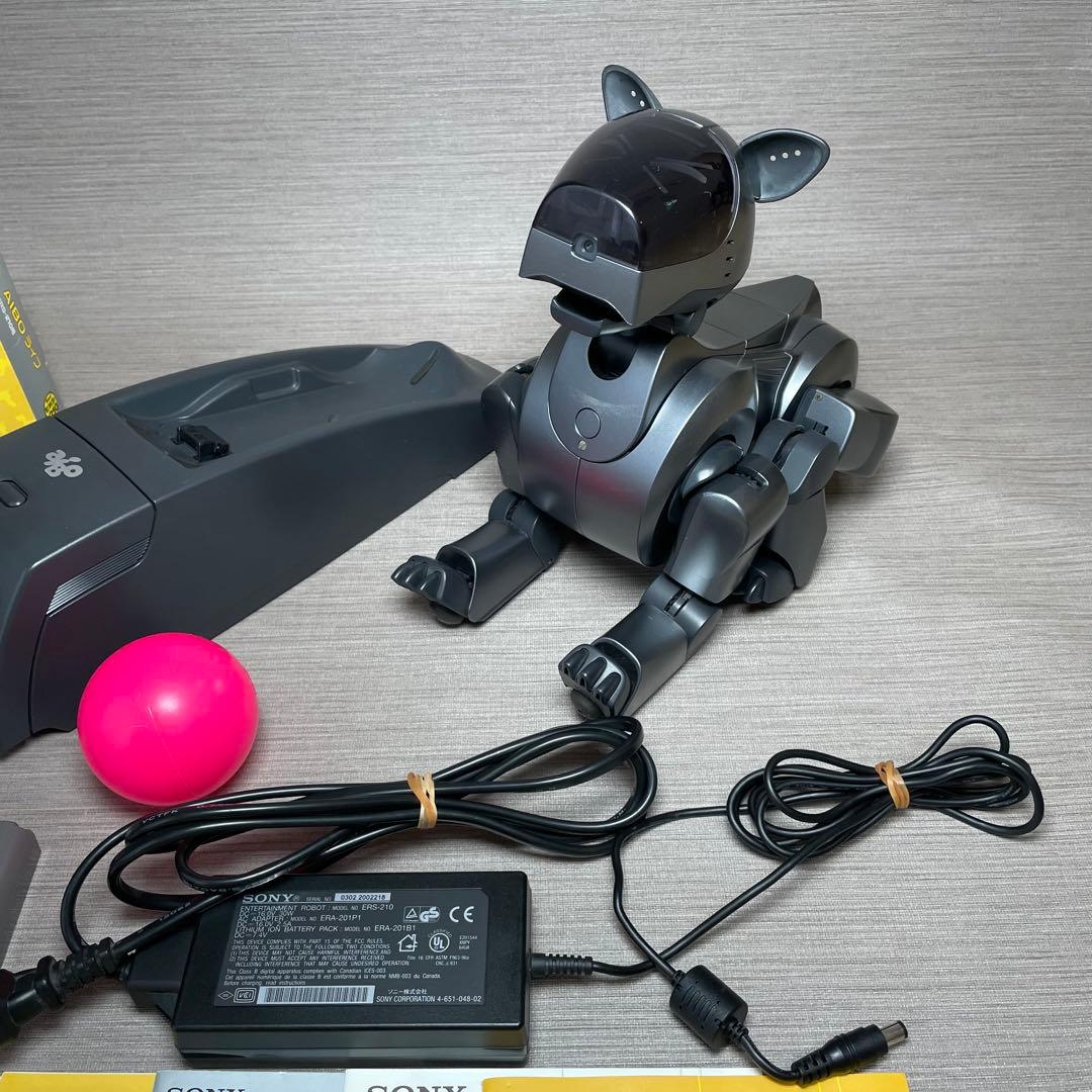 ソニーSONY エンターテイメントロボットアイボAIBO ERS-210ブラック