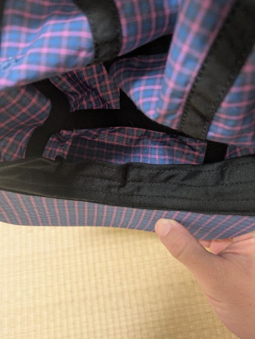 帽子 Supreme Cordura Plaid Camp Cap Purple