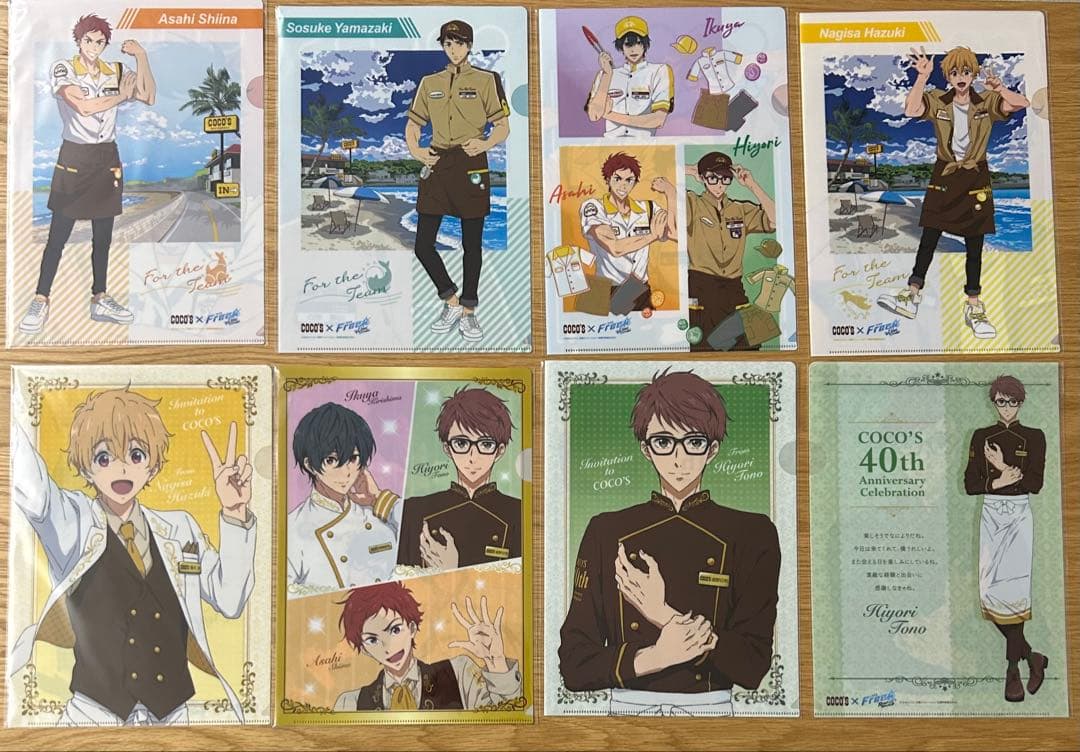 Free! ハイスピード　クリアファイル まとめ売り　100枚セット