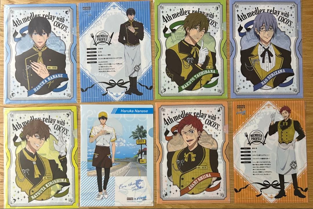 Free! ハイスピード　クリアファイル まとめ売り　100枚セット