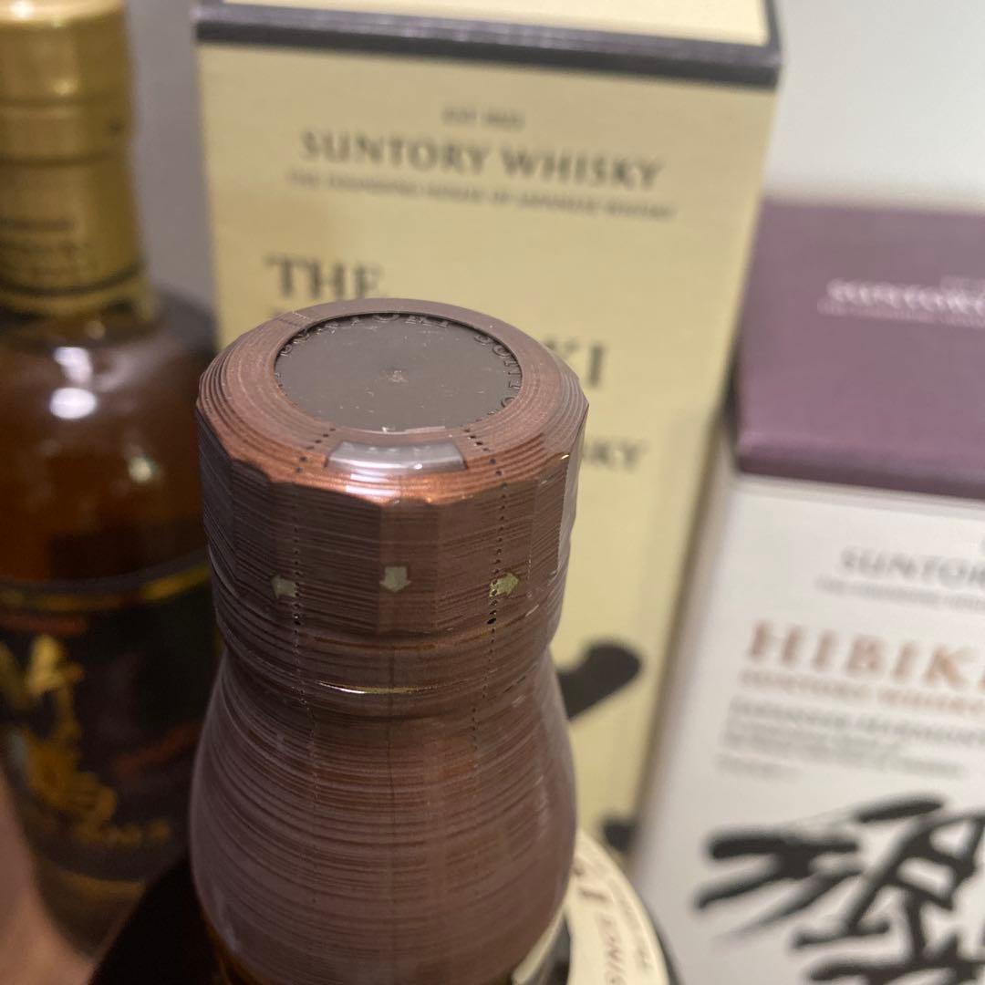 竹鶴ピュアモルト旧ラベル1本　山崎NA1本 響1本 合計3本