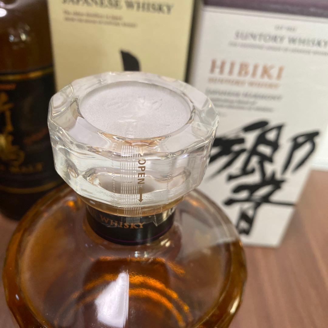 竹鶴ピュアモルト旧ラベル1本　山崎NA1本 響1本 合計3本