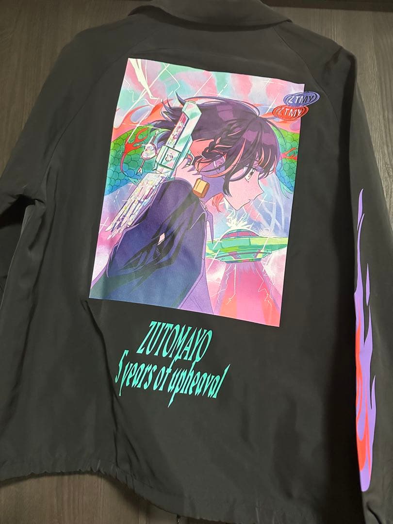 ずっと真夜中でいいのに。ミラーチューンコーチジャケットM 中古ほぼ未使用