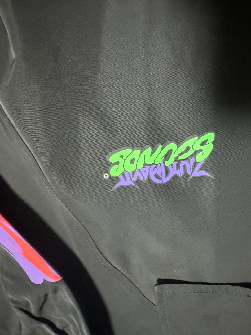 ずっと真夜中でいいのに。ミラーチューンコーチジャケットM 中古ほぼ未使用